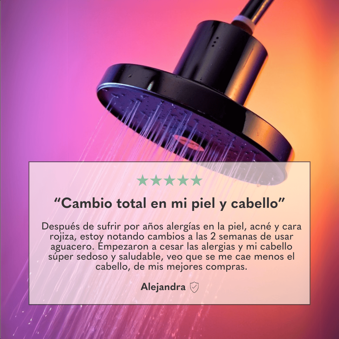 Ducha Purificadora Aguacero