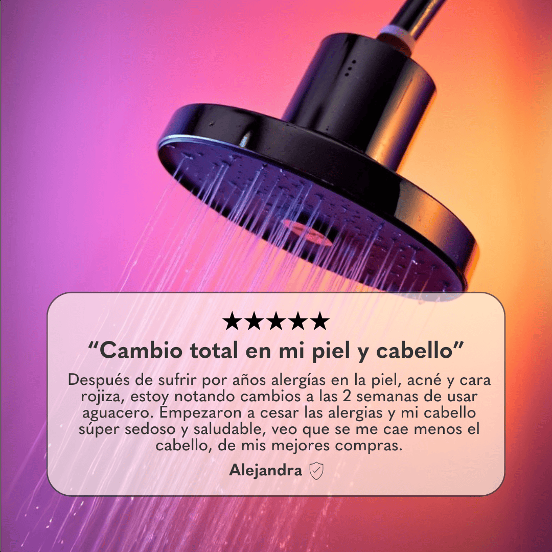 Ducha Purificadora Aguacero
