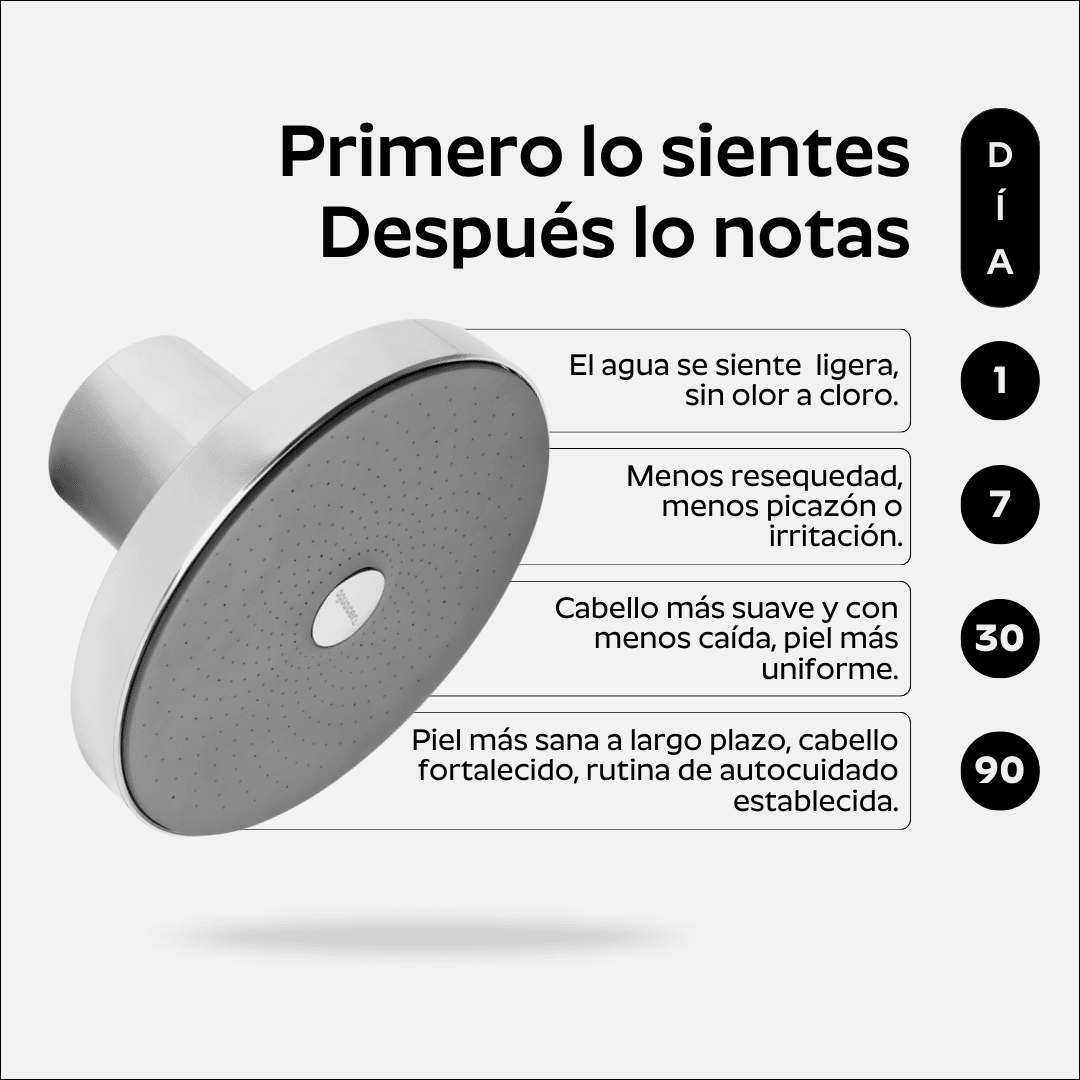 Ducha Purificadora Aguacero