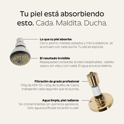 Ducha Purificadora Aguacero