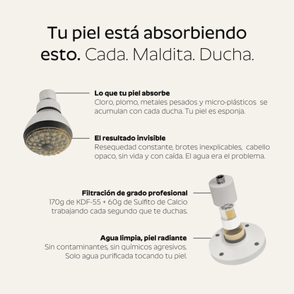 Ducha Purificadora Aguacero
