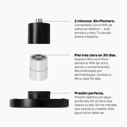 Ducha Purificadora Aguacero
