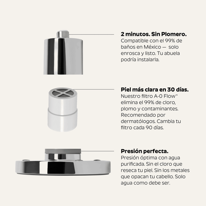 Ducha Purificadora Aguacero