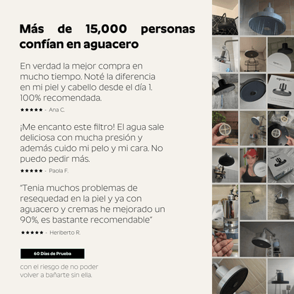 Ducha Purificadora Aguacero