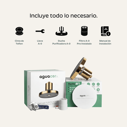 Ducha Purificadora Aguacero