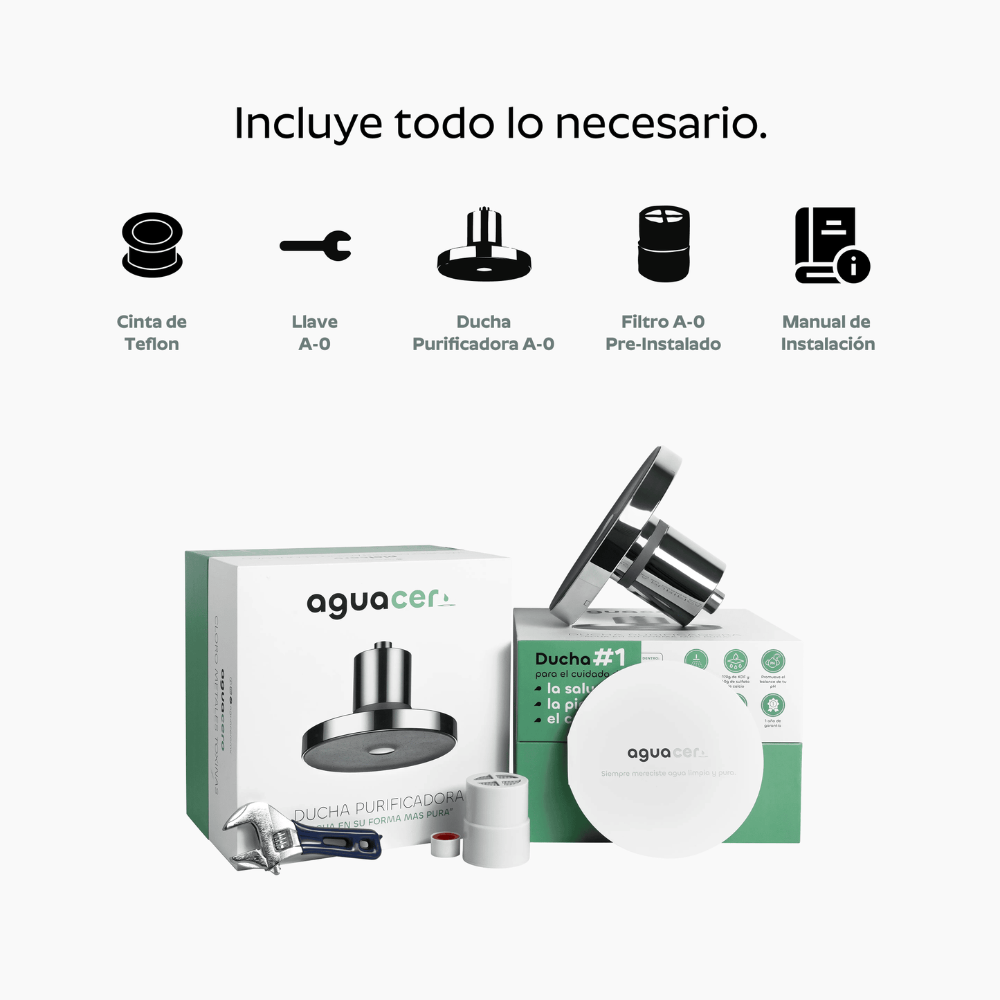 Ducha Purificadora Aguacero