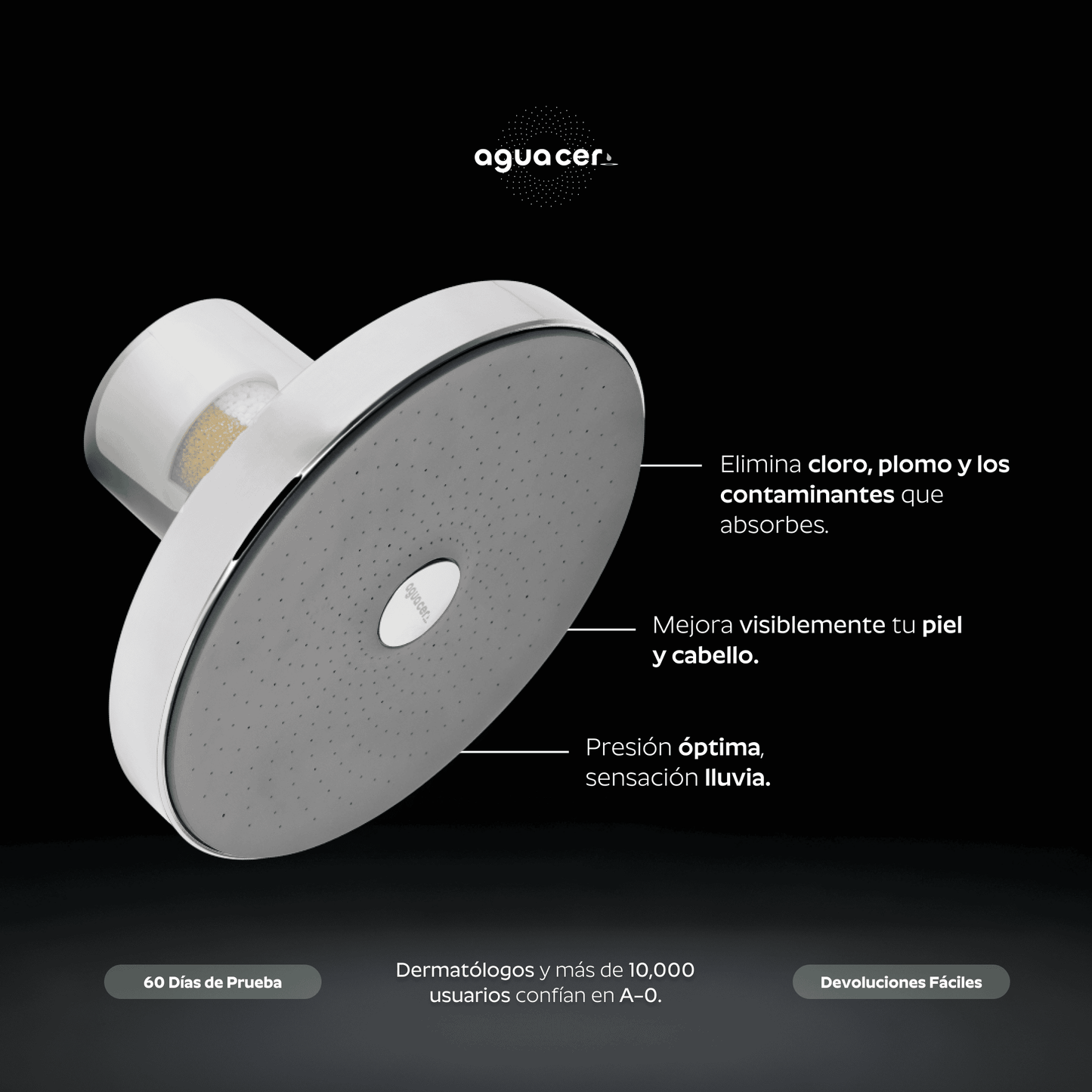 Ducha Purificadora Aguacero